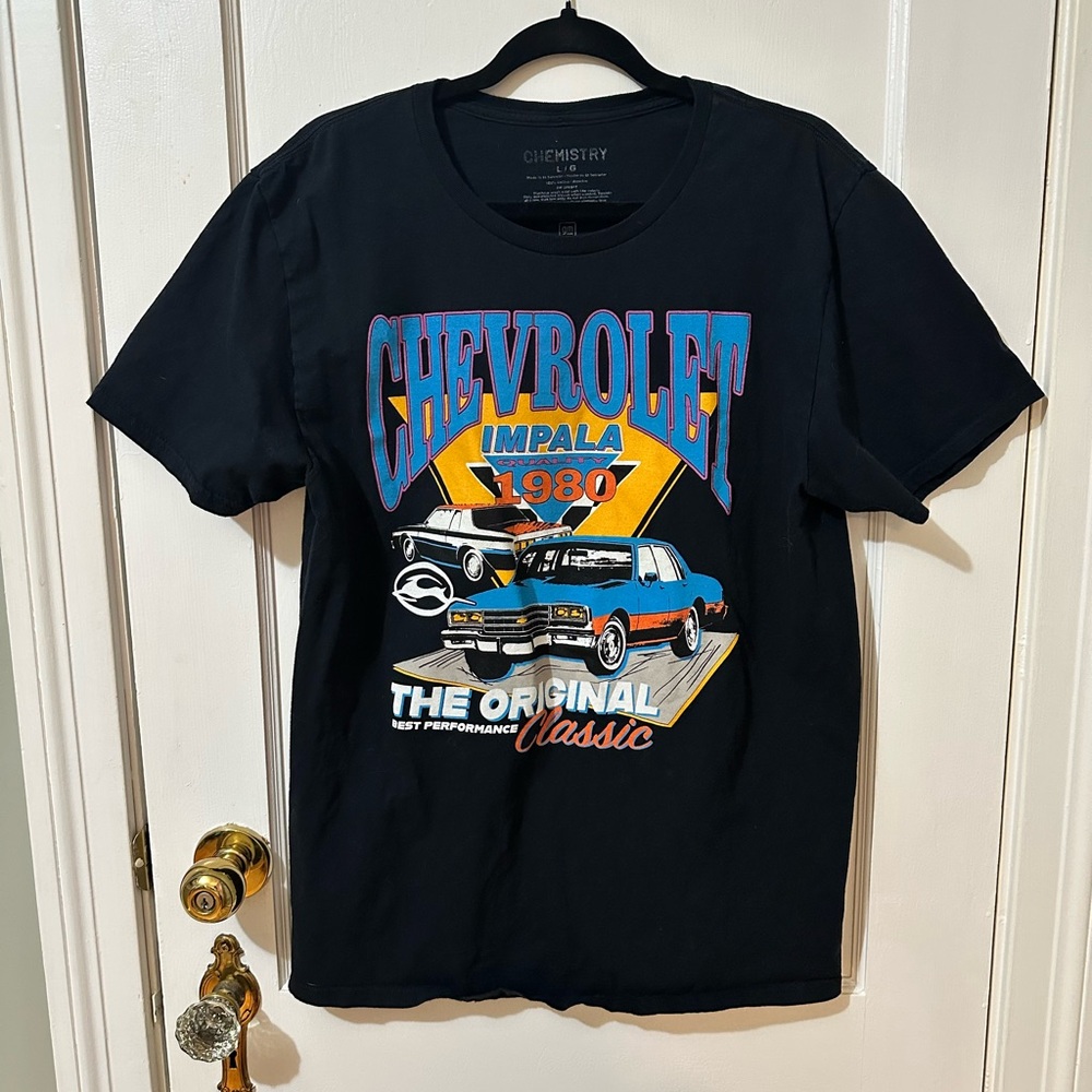 Chemistry Black Graphic T-Shirt